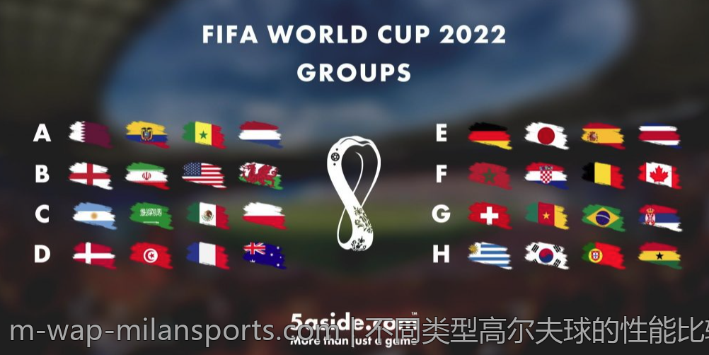 不同类型高尔夫球的性能比较